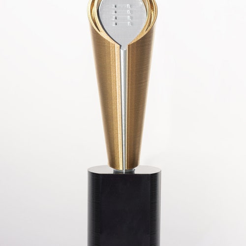 National Championship College Football Trophy Replica 3D - Etsy