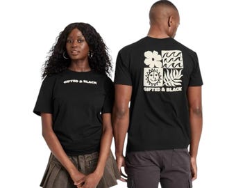 T-shirts unisexe Histoire des Noirs 2026, T-shirts graphiques des Fêtes, Célébrez la culture noire