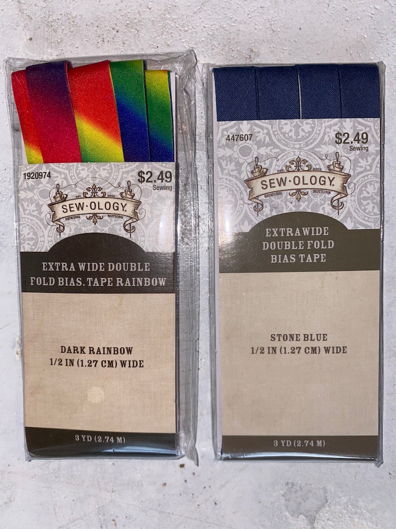 Extra Wide Double Fold Bias Tape Quilt Binding / Sewology Sewology Etsy