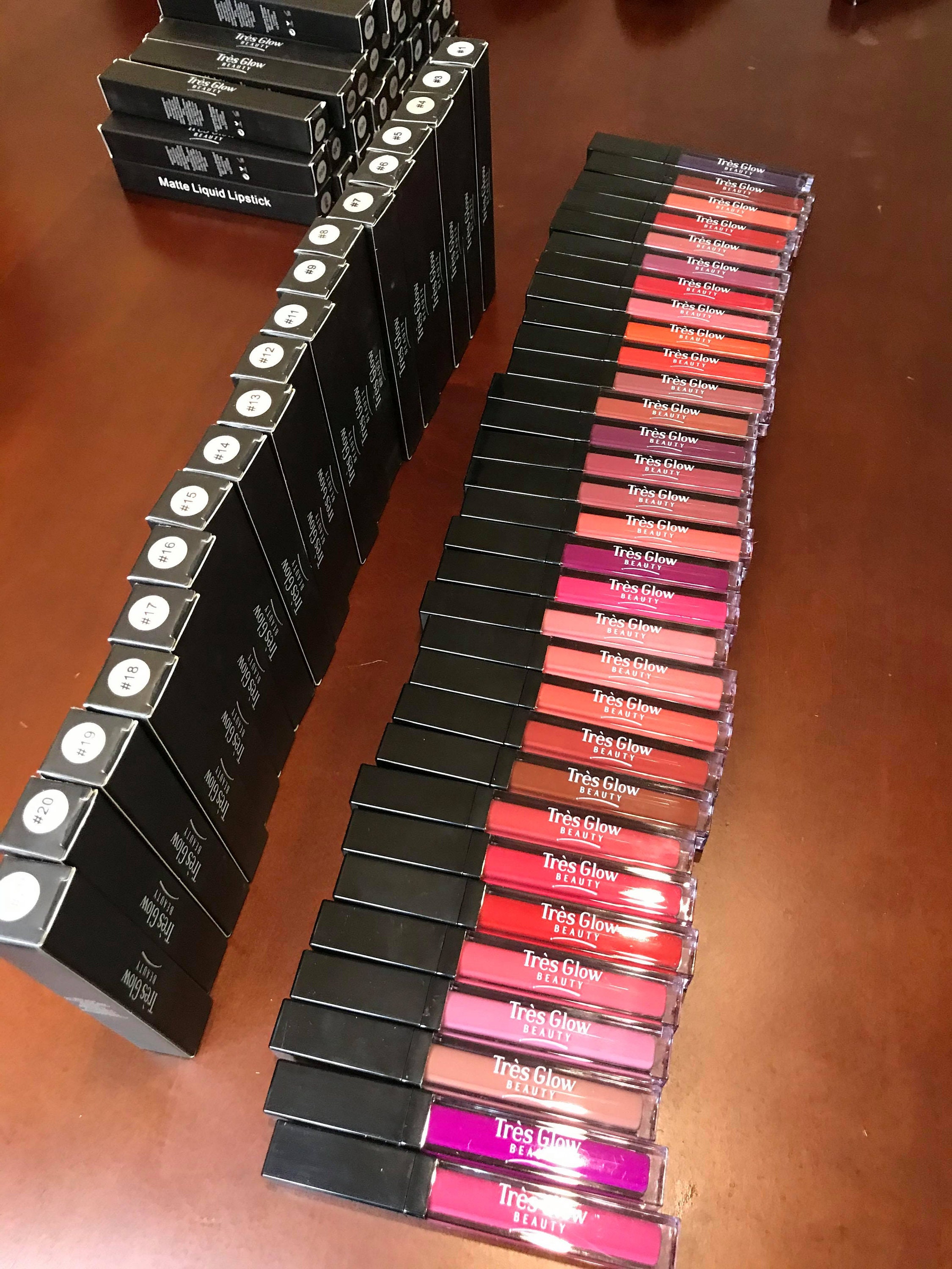 Matte Lipstick Bulk Lot Start Your Own Makeup Lip Stick Line Etsy