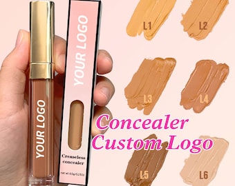 Vegan Cruelty Free Moisturizing Liquid Concealer, Waterproof, Private Label Concealer, Smooth & Soft Concealer