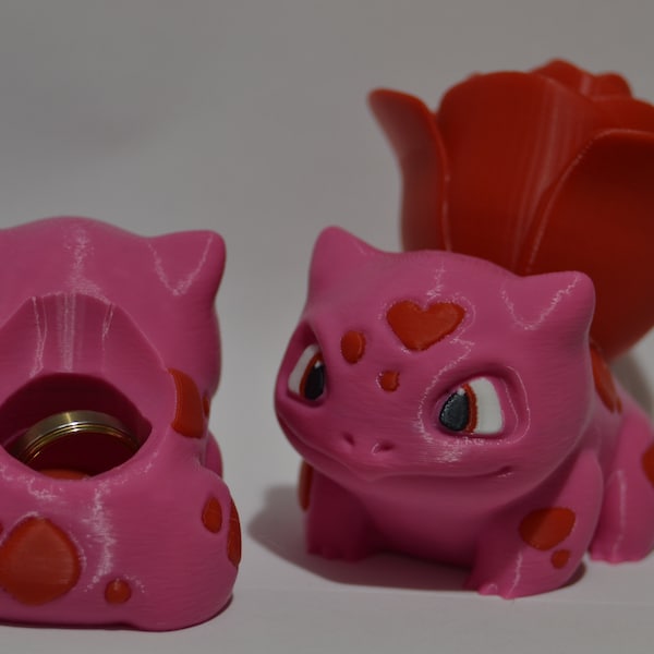 Valentine Bulbasaur -hiden Pokemon ring box