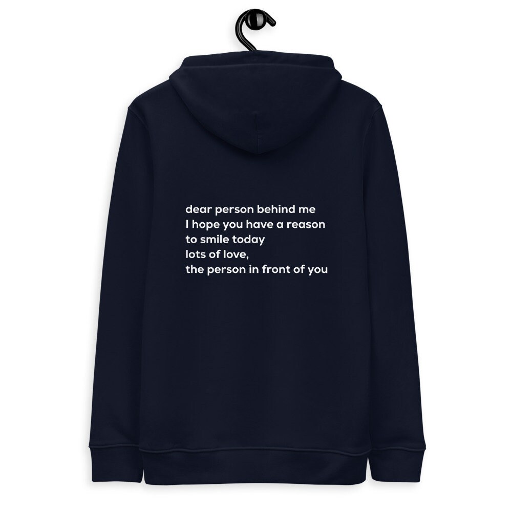 Pullover An Die Person Hinter Mir Lieber Mensch hinter mir Hoodie, Motivierende Workout Hoodie, Gute