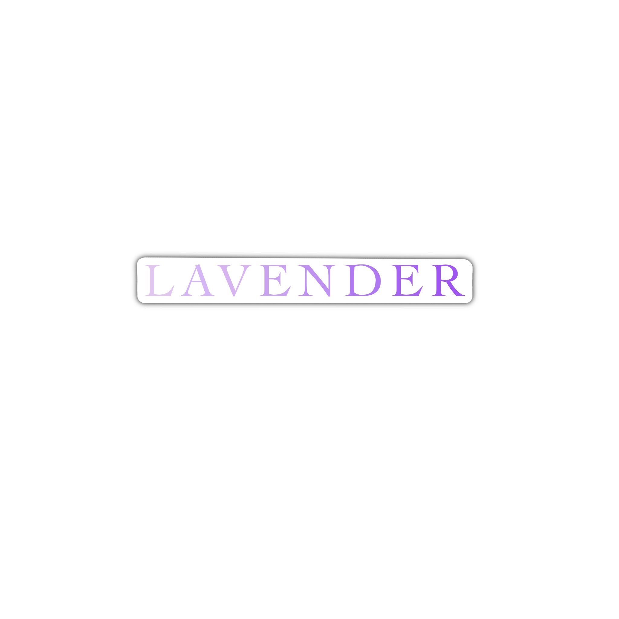 Lavender Sticker | Etsy