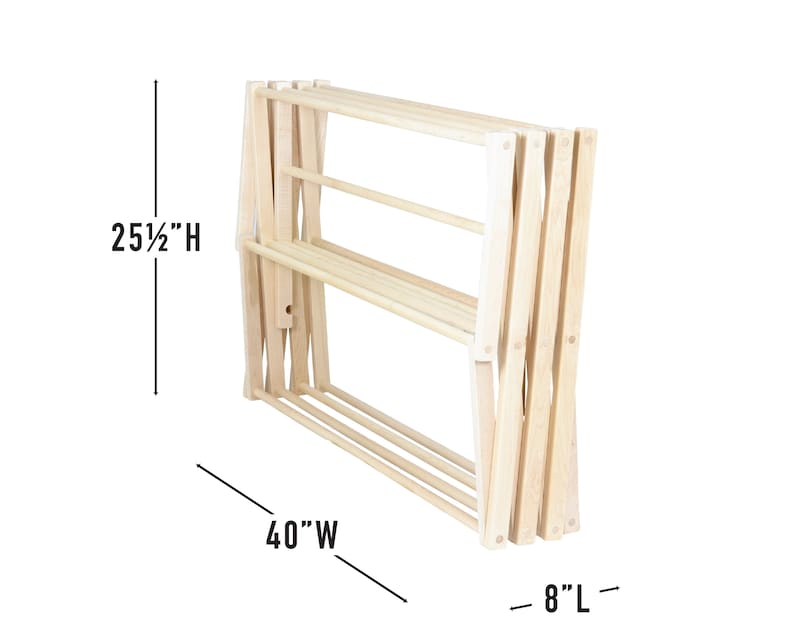Pennsylvania Woodworks Clothes Drying Rack Extra Large Solid Etsy