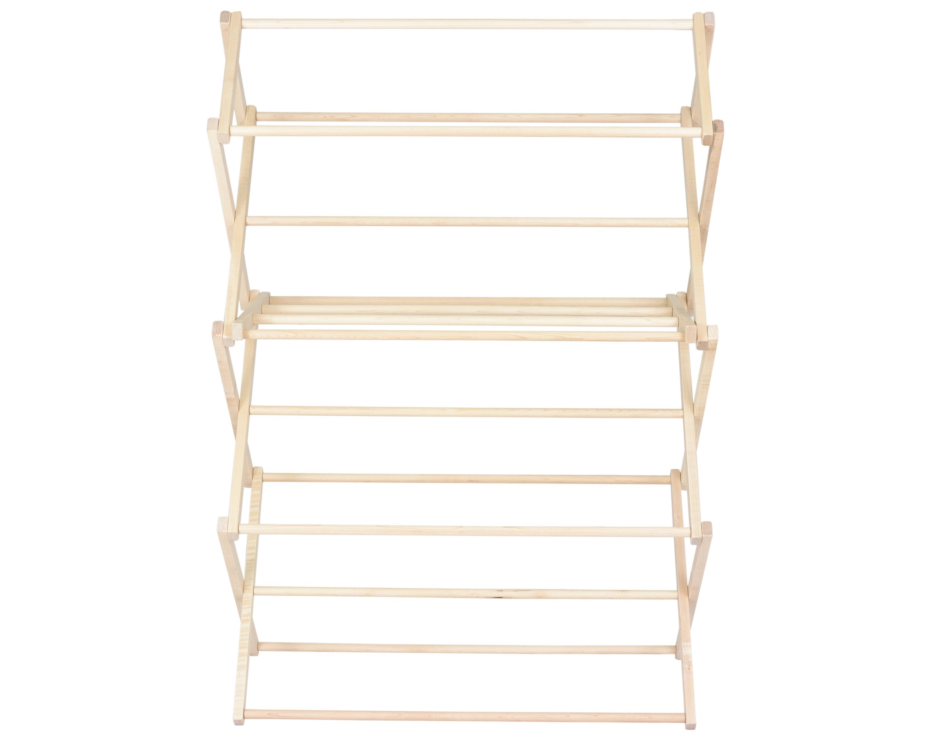 Pennsylvania Woodworks Large Wooden Clothes Drying Rack made Etsy