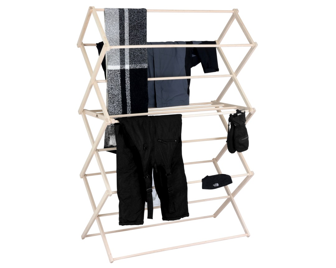 Pennsylvania Woodworks XX Large Wooden Clothes Drying Rack made in the