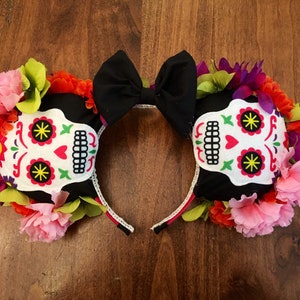 Dia De Los Muertos Inspired Disney Ears