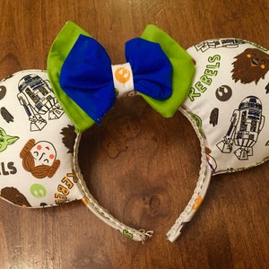 Star Wars inspired Character Cartoon Style Ears
