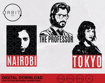 Money Heist Design Etsy