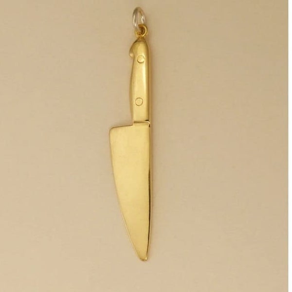 Chef Knife Pendant Etsy