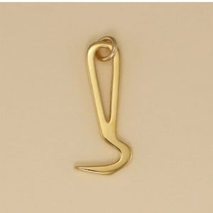 Banhado a ouro ou prata esterlina Farrier Hoof Pick Charm Pingente presente para ele Sua mãe Dia das mães Pai Dia dos pais Namorado Namorada Esposa