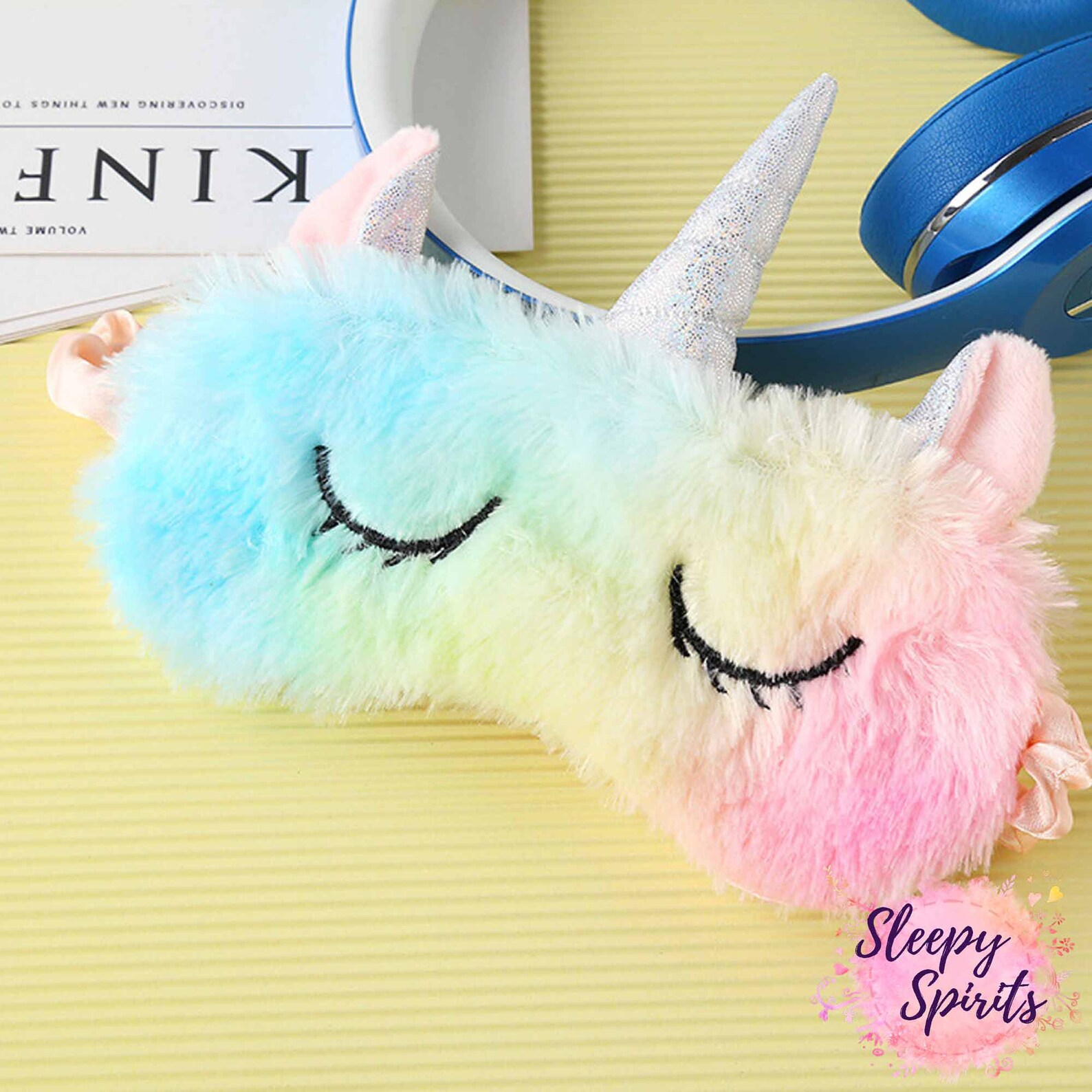 Cute Sleep Mask Unicorn Sleep Mask For Cant Sleep Cute Etsy