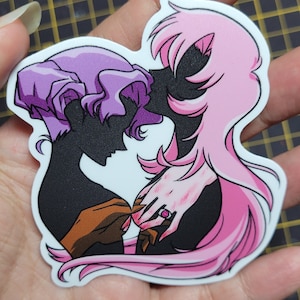 Someday, Together, Revolutionary Girl Utena and Anthy inspired sticker