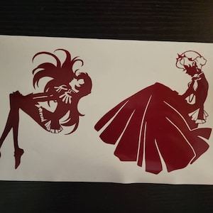 Utena and Anthy Decals