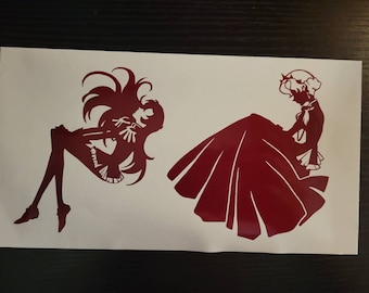 Utena and Anthy Decals