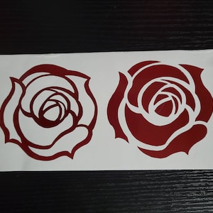 Utena Spinning Rose Decals
