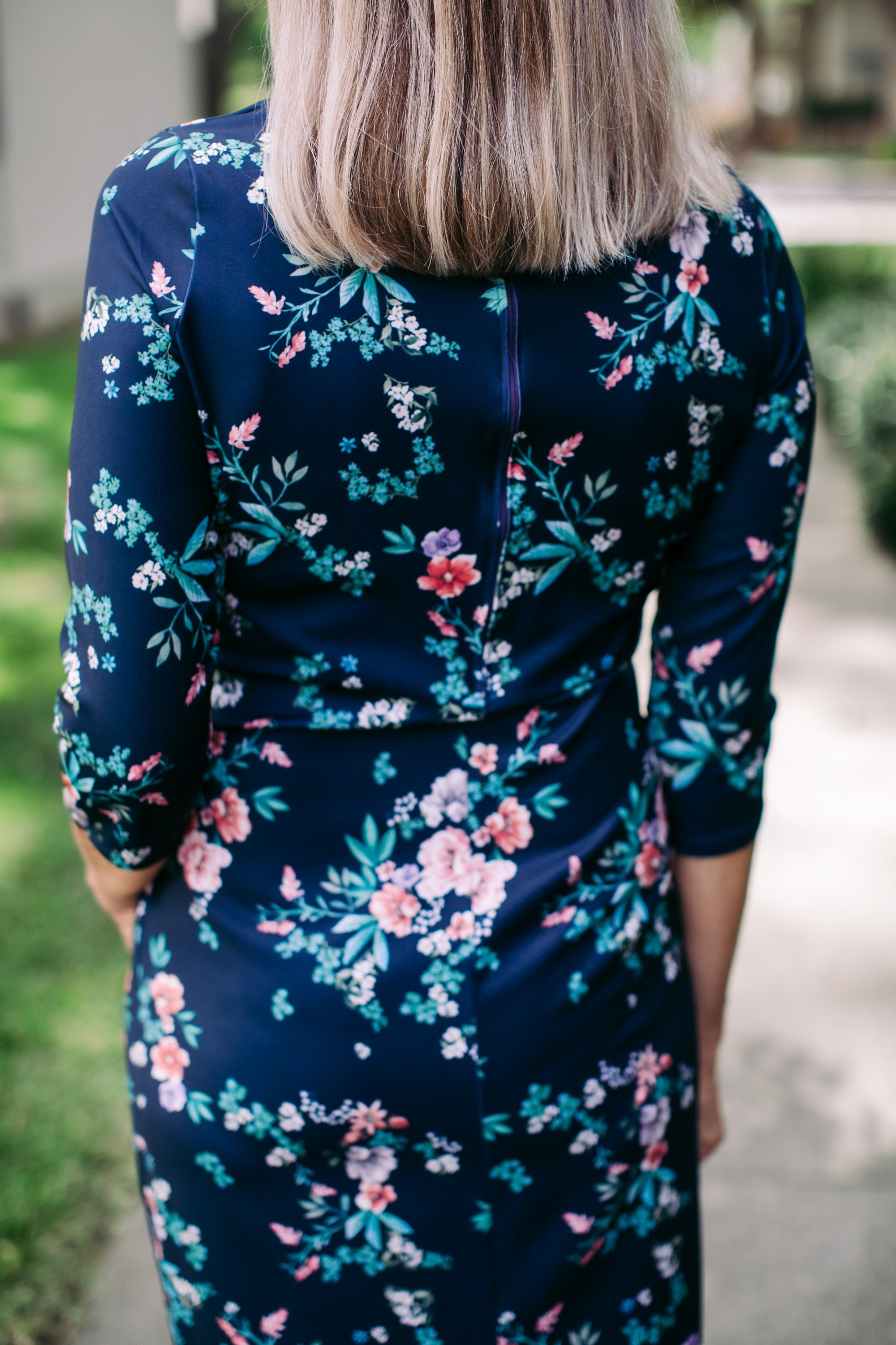 ladies blue floral dress Woman Dress Summer Blue Flower Sleeveless A-Line Halter Floral Dress L –  summer life6
