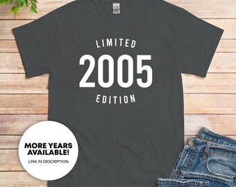 Only the Best are Born in 2005 Men's T-shirt Black Birthday Gift 00509 2005 Only the Best are Born in 2005 Men's T-shirt Black Birthday Gift 00509 2005