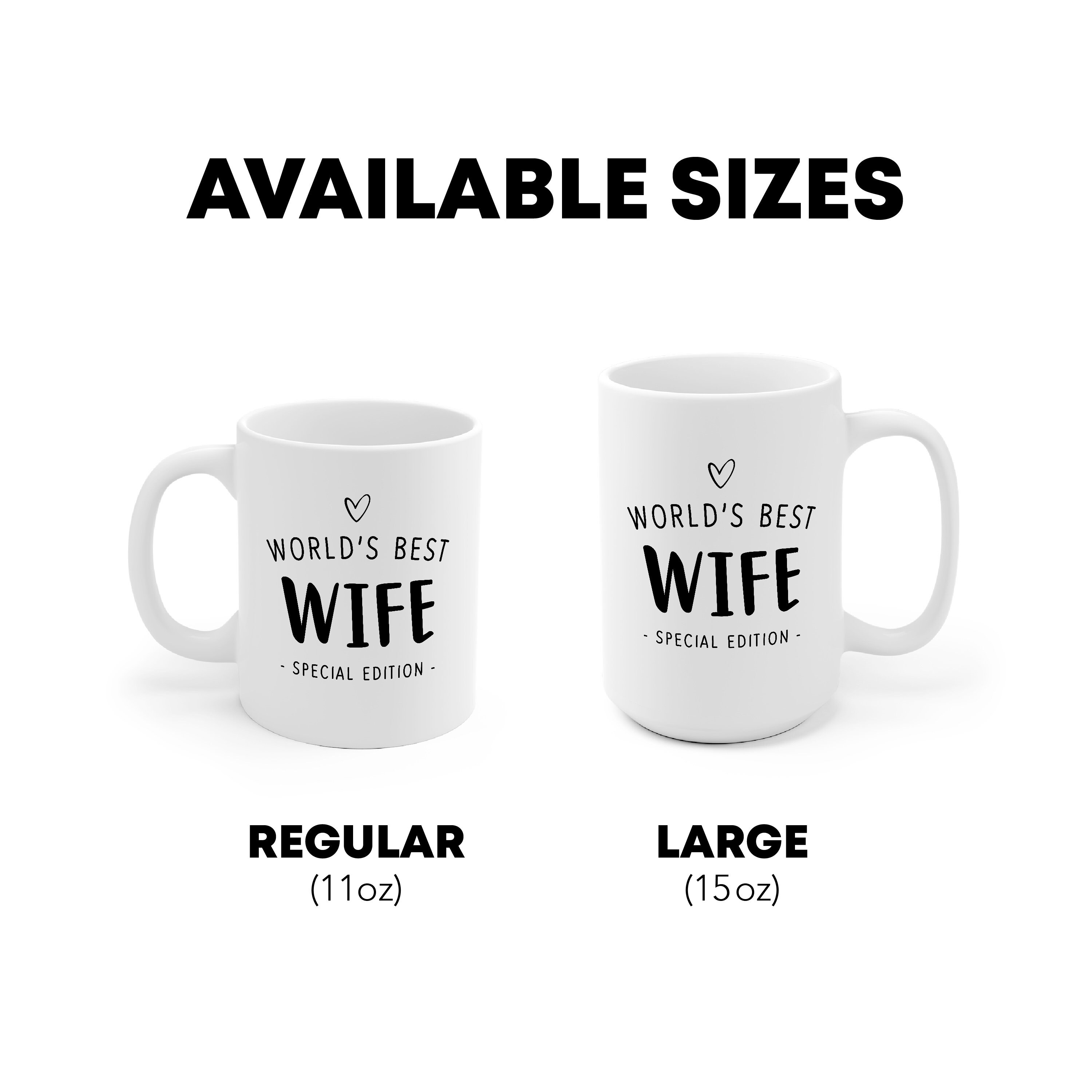 World's Best Wife Coffee Mug World's Greatest Wife Etsy UK