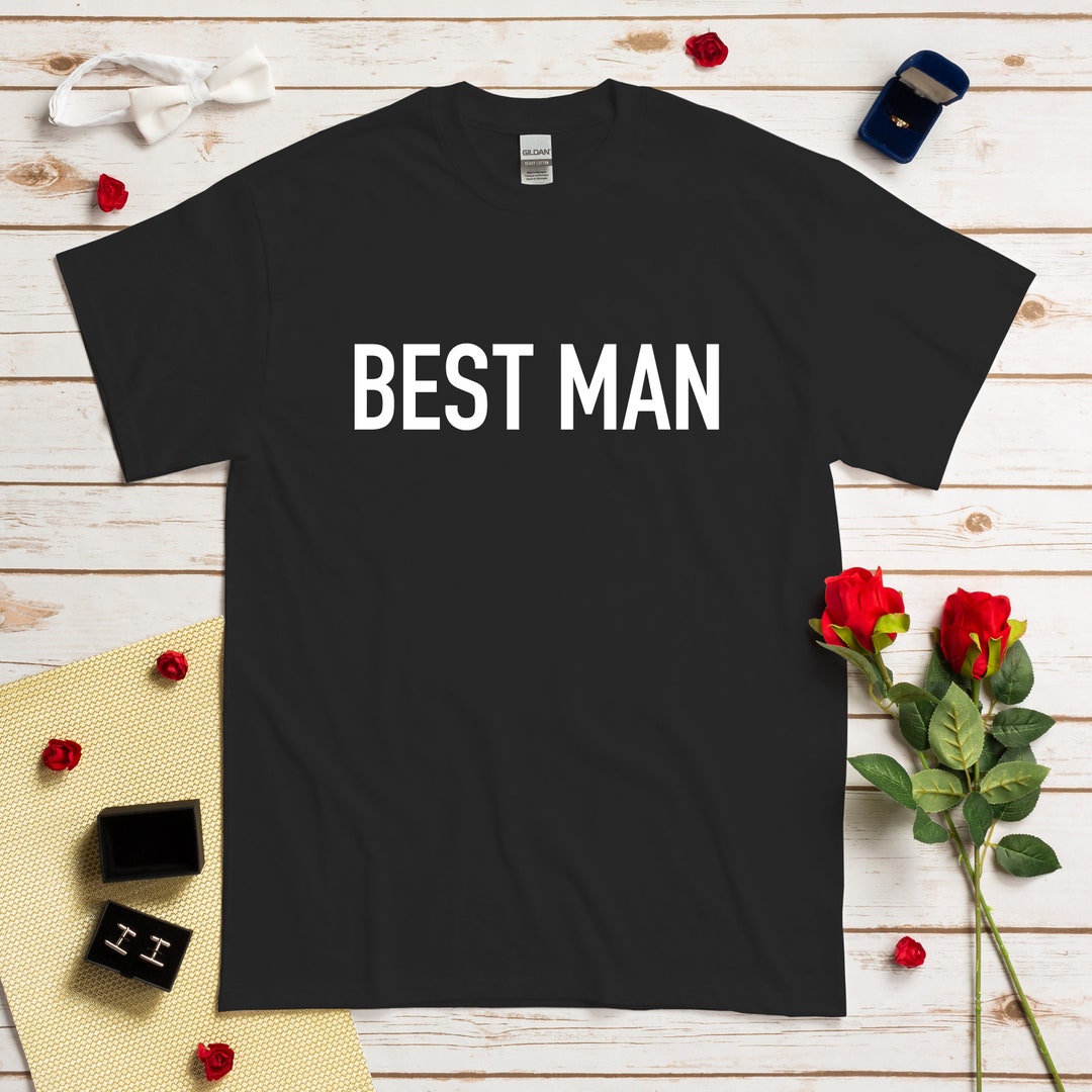 Best Man Tshirt Wedding Party Tee Bachelor Party Husband Etsy UK