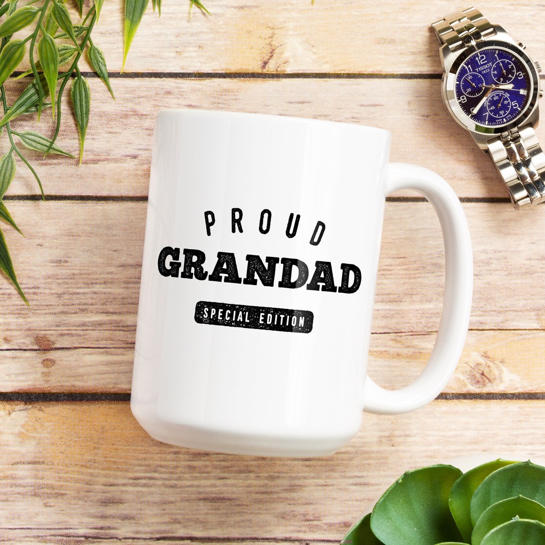 Porte-clés Personnalisé Grand-père - Cadeau Gravure Acier - Annonce Grossesse Gender Reveal
