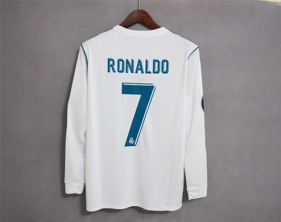 natuurlijk Arthur Veroorloven Buy Real Madrid RONALDO Long Sleeves Jersey Classic Shirt Online in India -  Etsy