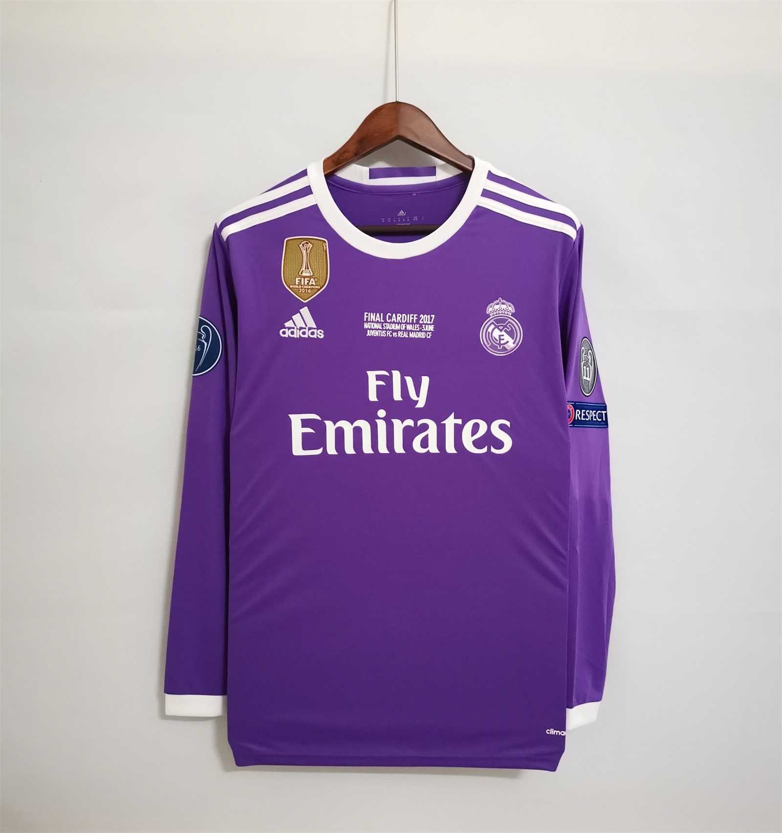 real madrid jersey 2017 long sleeve