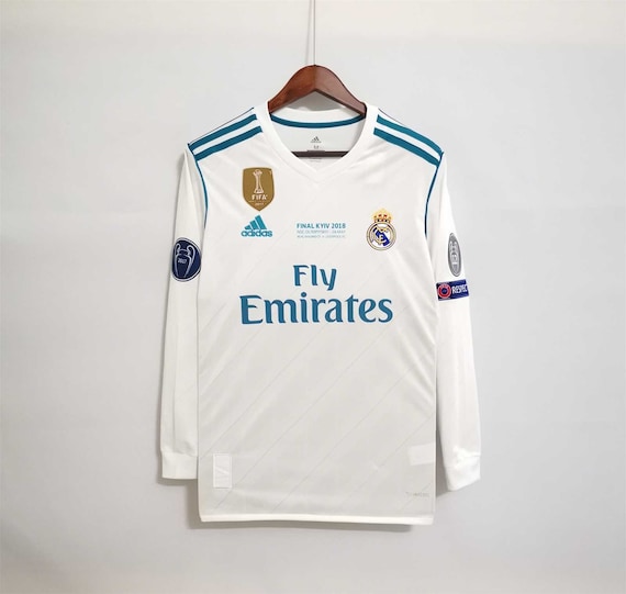 wees gegroet pond Honger Real Madrid RONALDO Long Sleeves Jersey Classic Shirt - Etsy