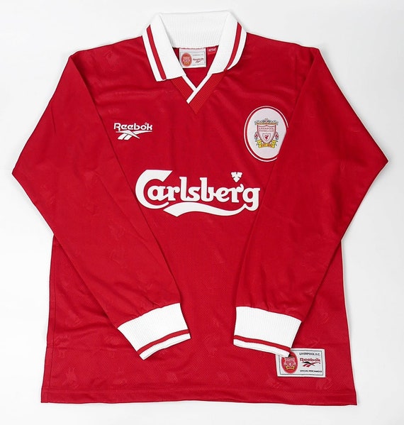 Liverpool home 1996-1998 shirt short and long slee