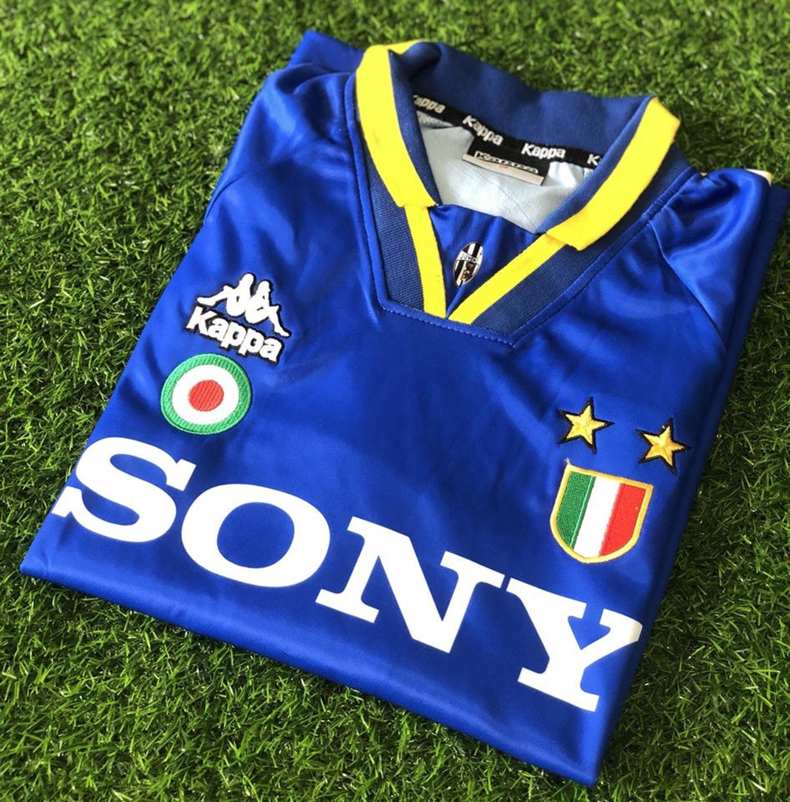 Juventus 1996 UCL Final Classic Shirt Retro Jersey Del Piero Etsy
