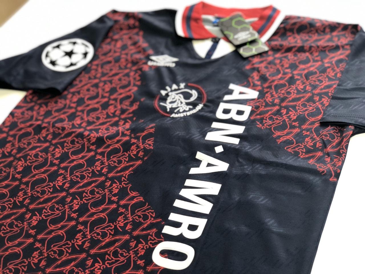 Ajax Away 1995 Retro Shirt Overmars 