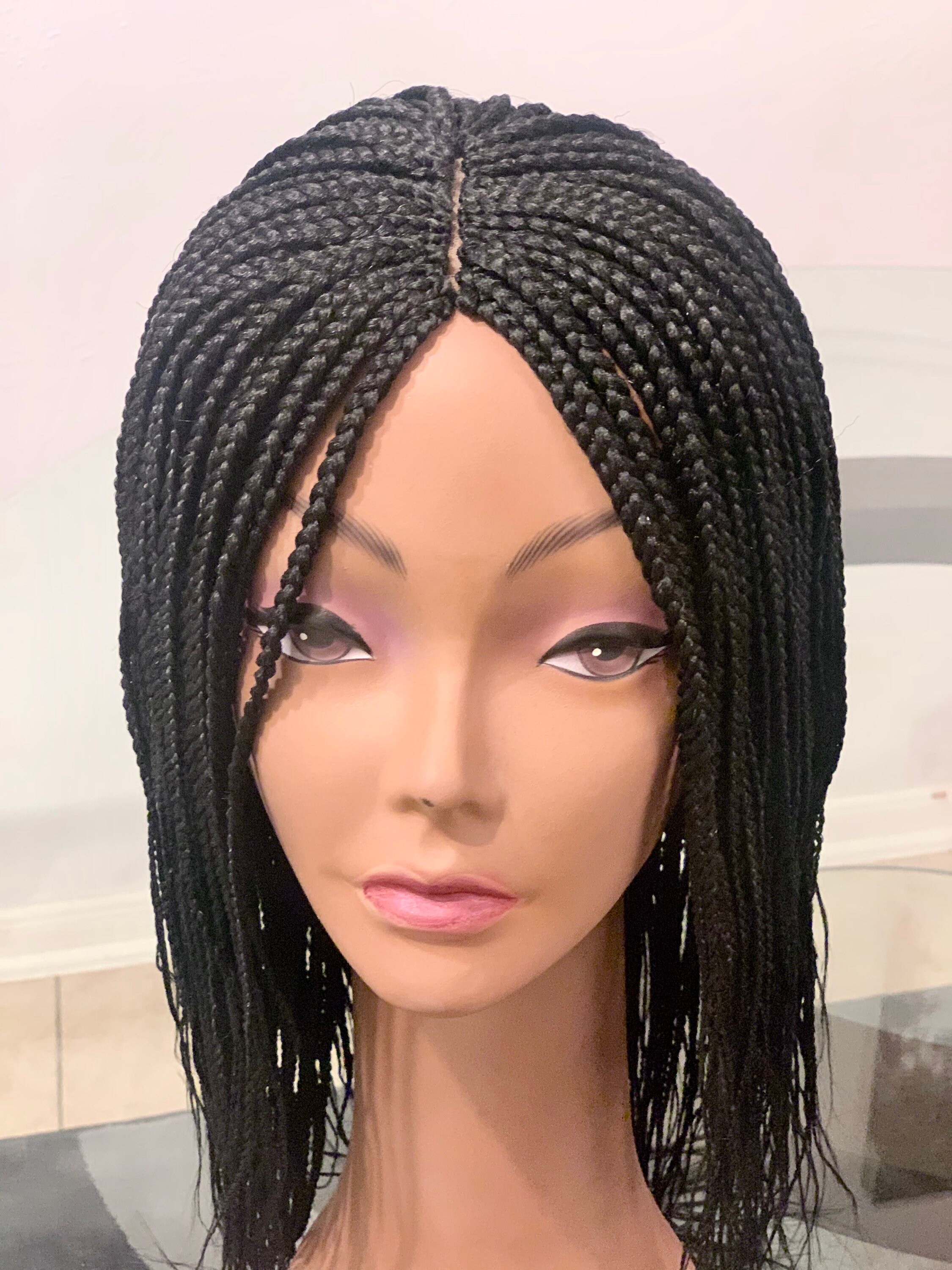 Handmade Braided Wig Etsy