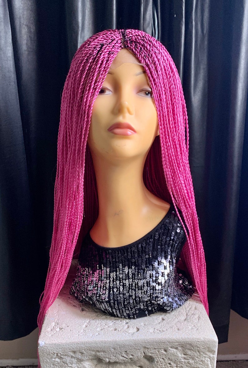 Handmade Braided Wig Etsy