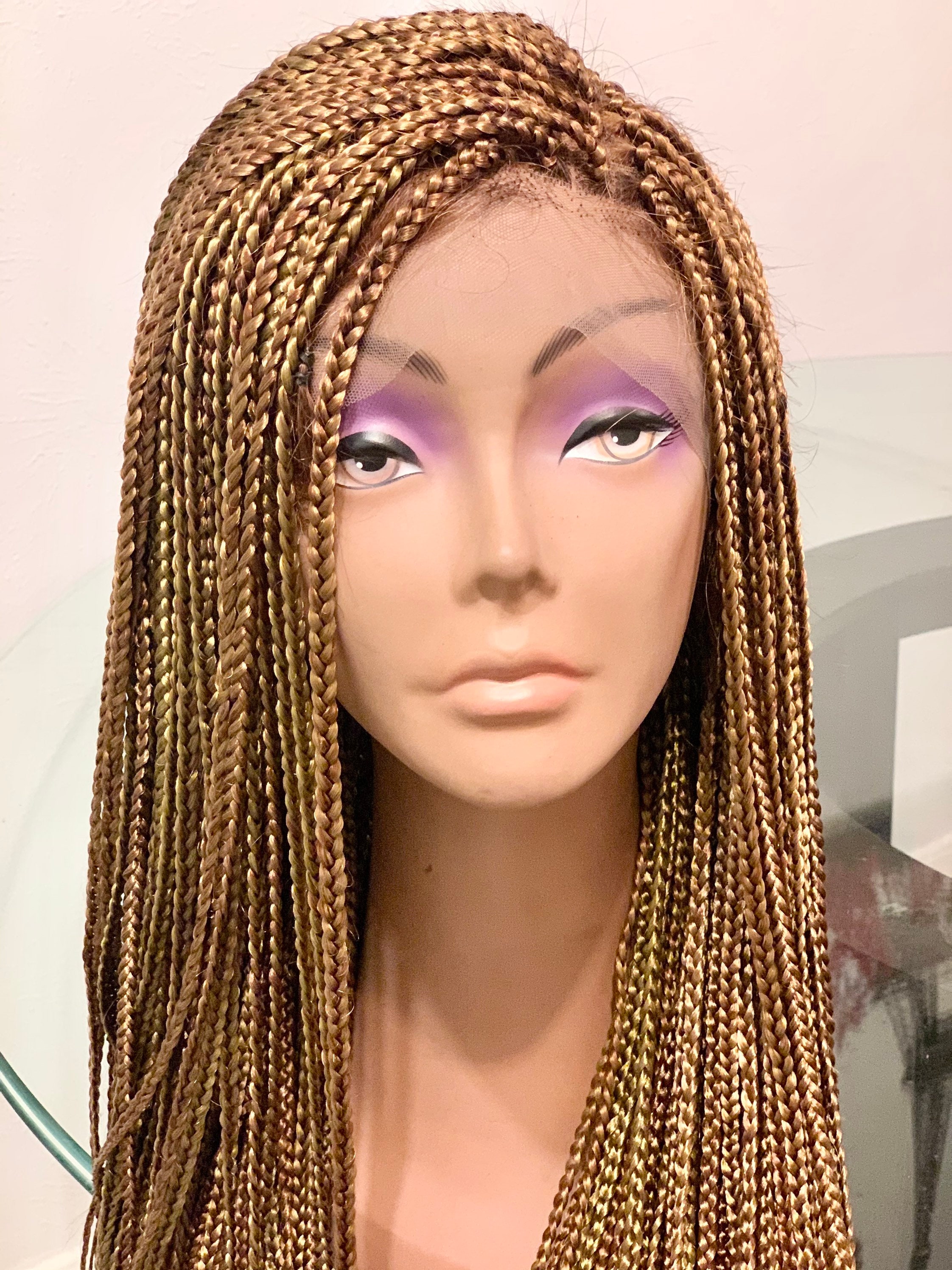 Handmade Braided Wig Etsy