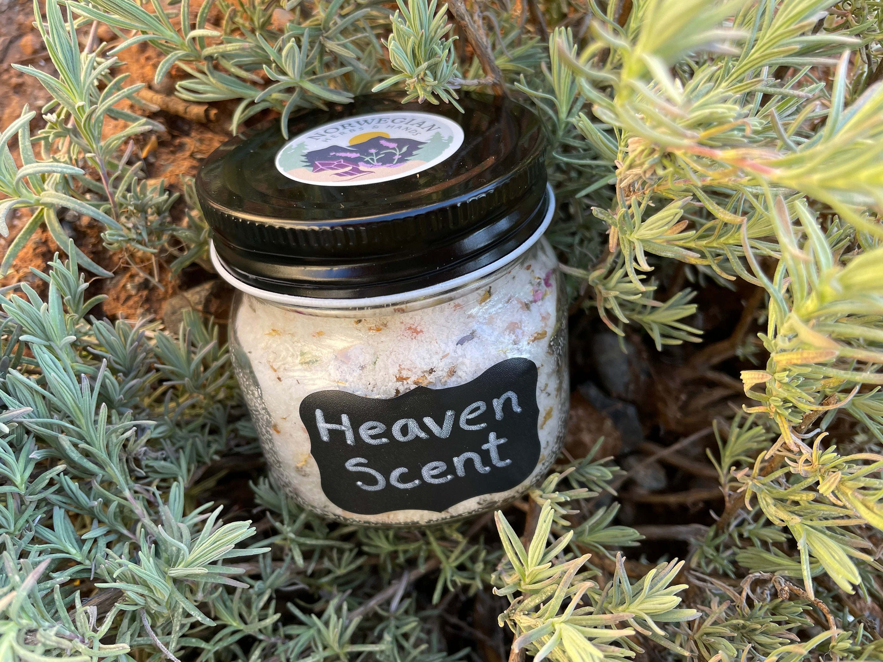 Heaven Scent Bath Salts Aromatherapy Etsy