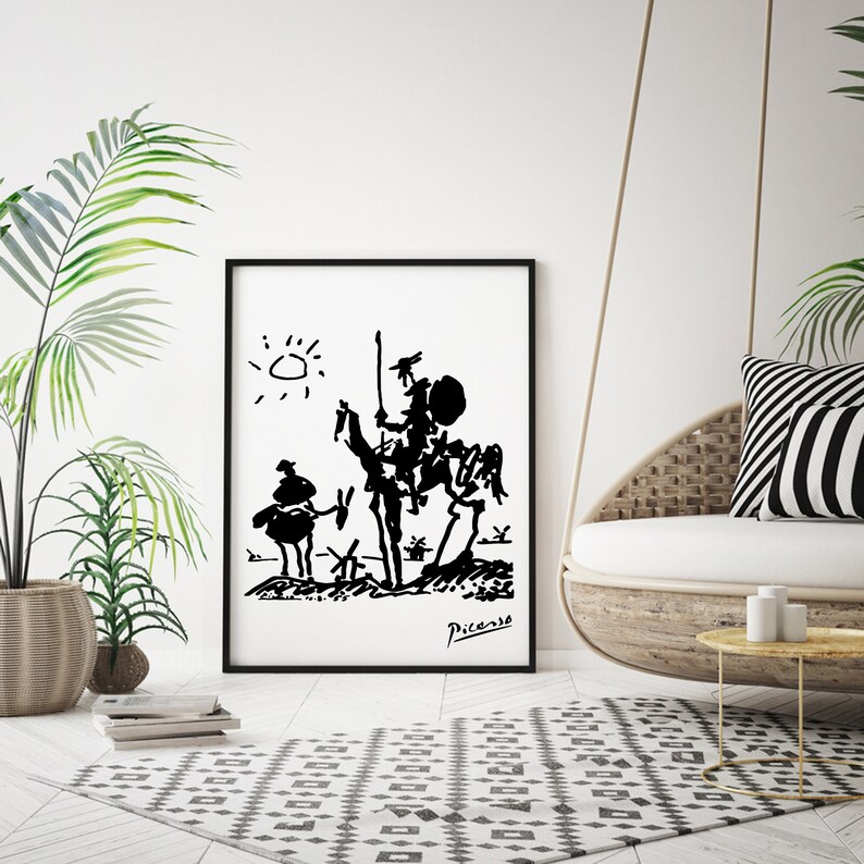 Pablo Picasso Art Don Quixote Print Picasso Printable | Etsy