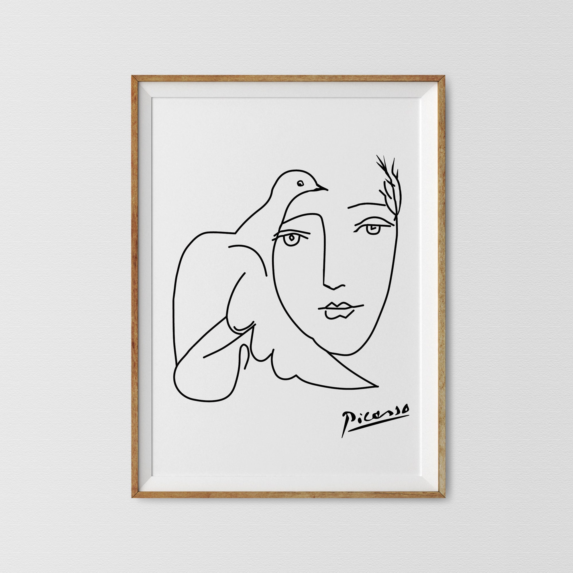 Picasso head - Etsy 日本