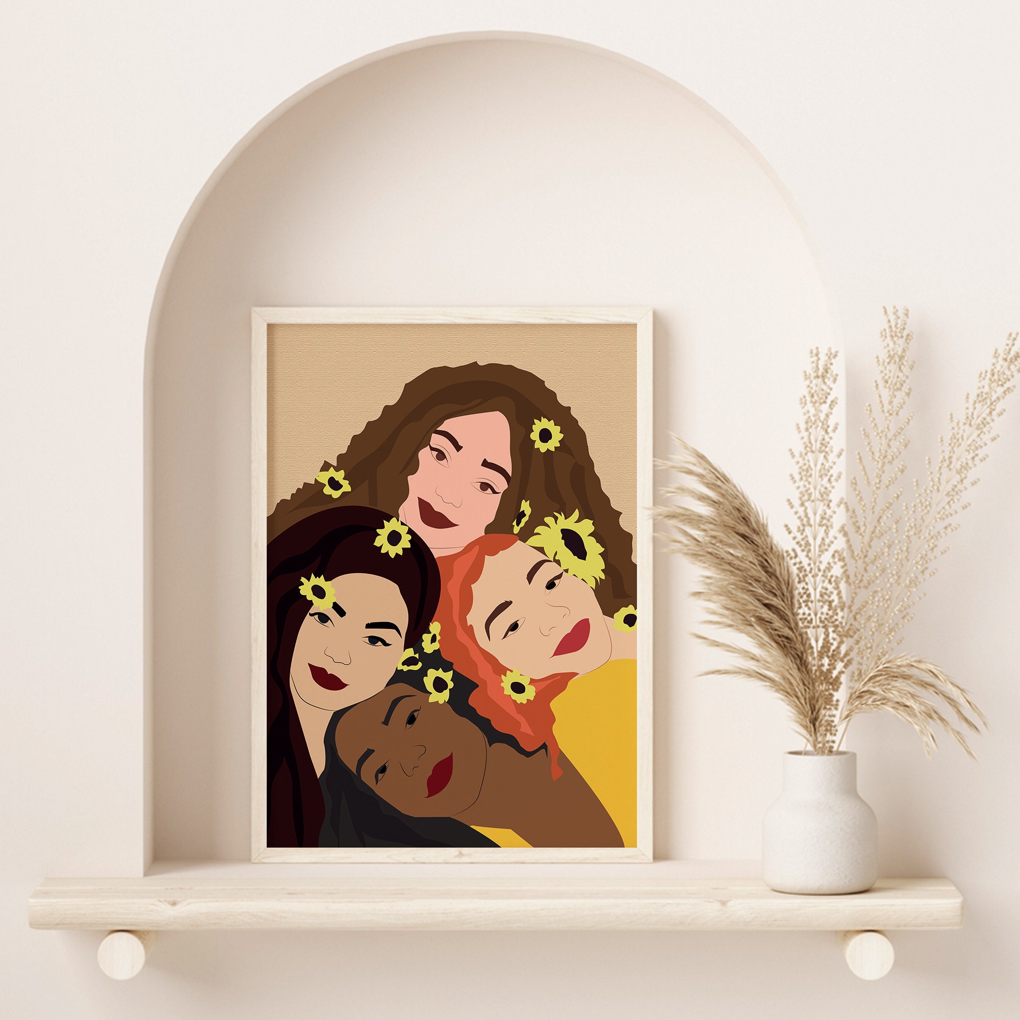 Girl Power Feminist Print Feminist Nursery Art Empowerment Etsy