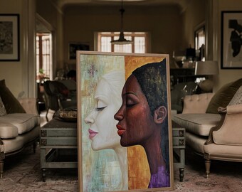 Feminist Art Print: Empowered Women Illustration (Digital Download)