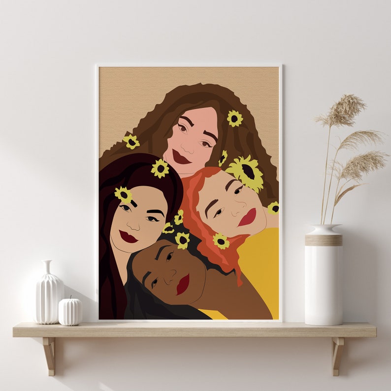 Girl Power Feminist Print Feminist Nursery Art Empowerment Etsy