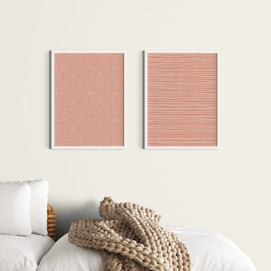 10 Seamless Doodle Boho Digital Paper Pack, Pink Boho Scandi Digital ...