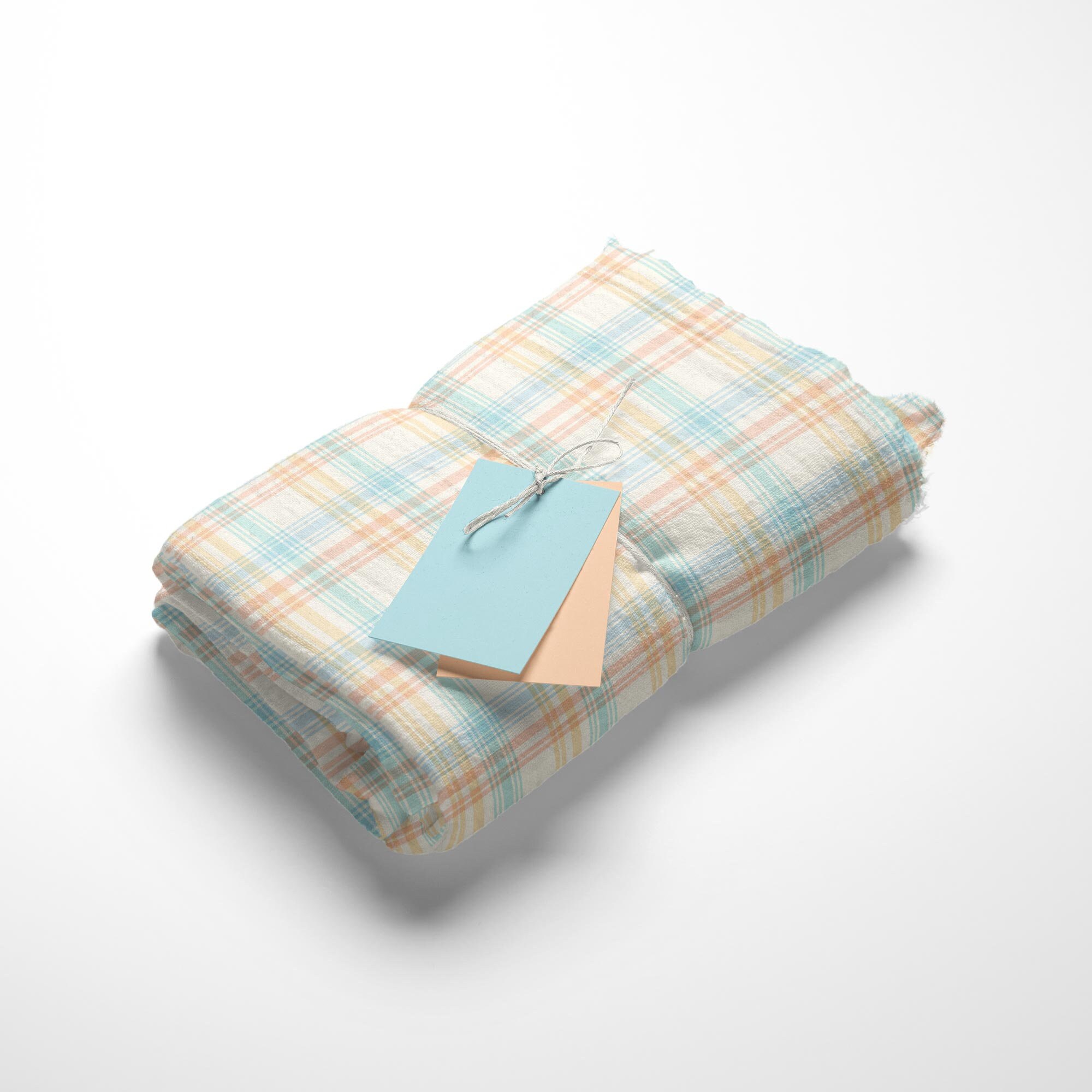 Pastel Rainbow Plaid Seamless Paper, Spring Summer Digital Download ...