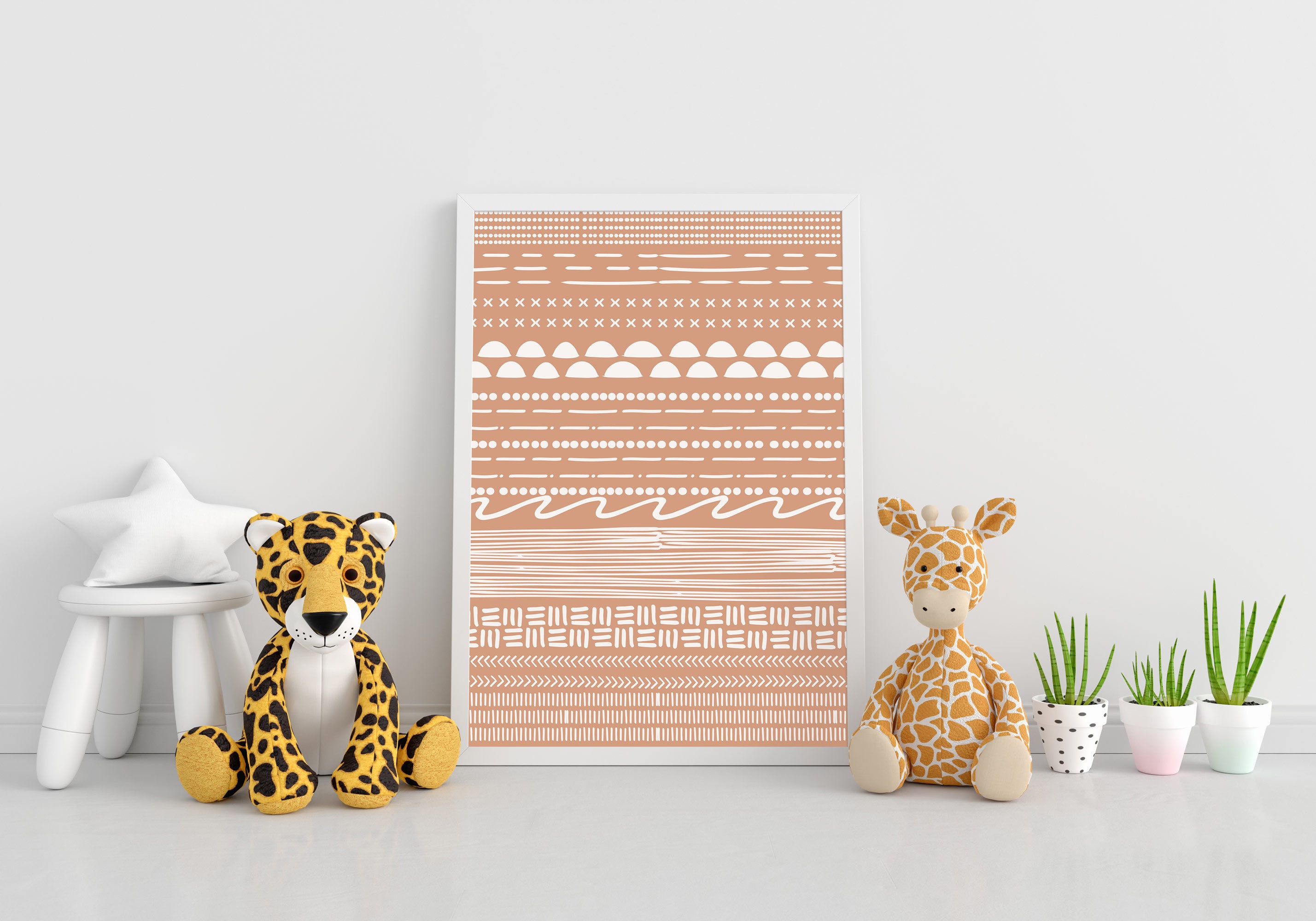 Boho Doodle Digital Paper Pack: Scandi Seamless Patterns (digital ...