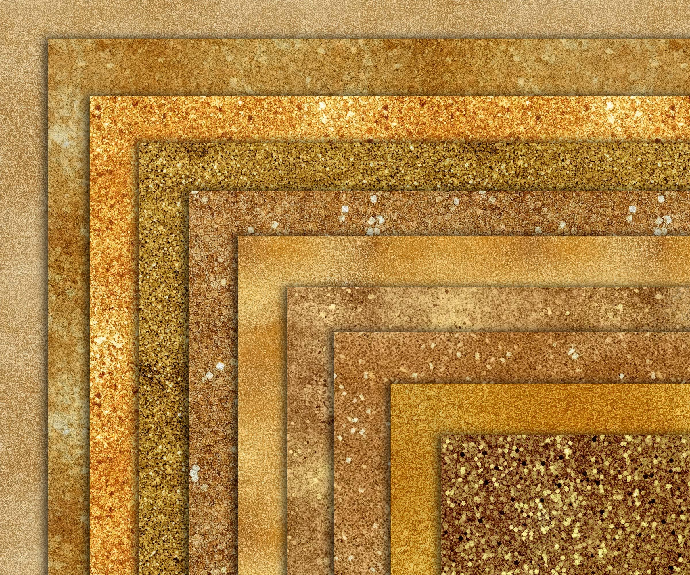 100 Luxury Gold Digital Paper Pack, Metallic Glitter Foil Textures ...