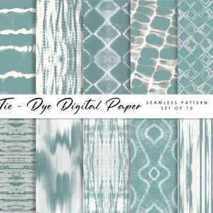 Colorful Tie dye Digital Paper Pack, Tie Dye Print, Shibori, ink art paper, Fabric Texture, Tie Dye background, Watercolor Paper- 10