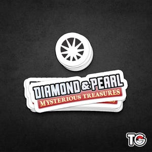 Etiqueta adesiva/adesiva Pokémon Diamond & Pearl Mysterious Treasures