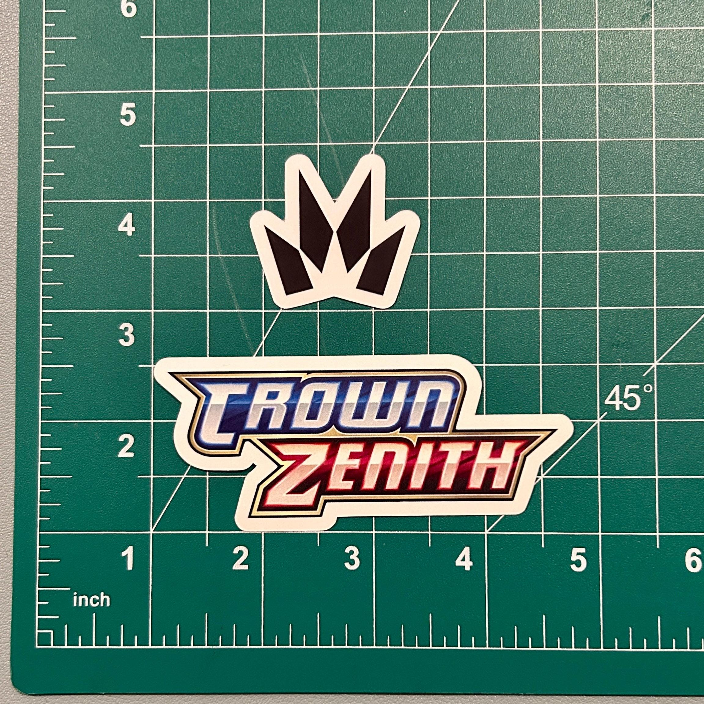Pokemon Crown Zenith Sticker/binder Label - Etsy