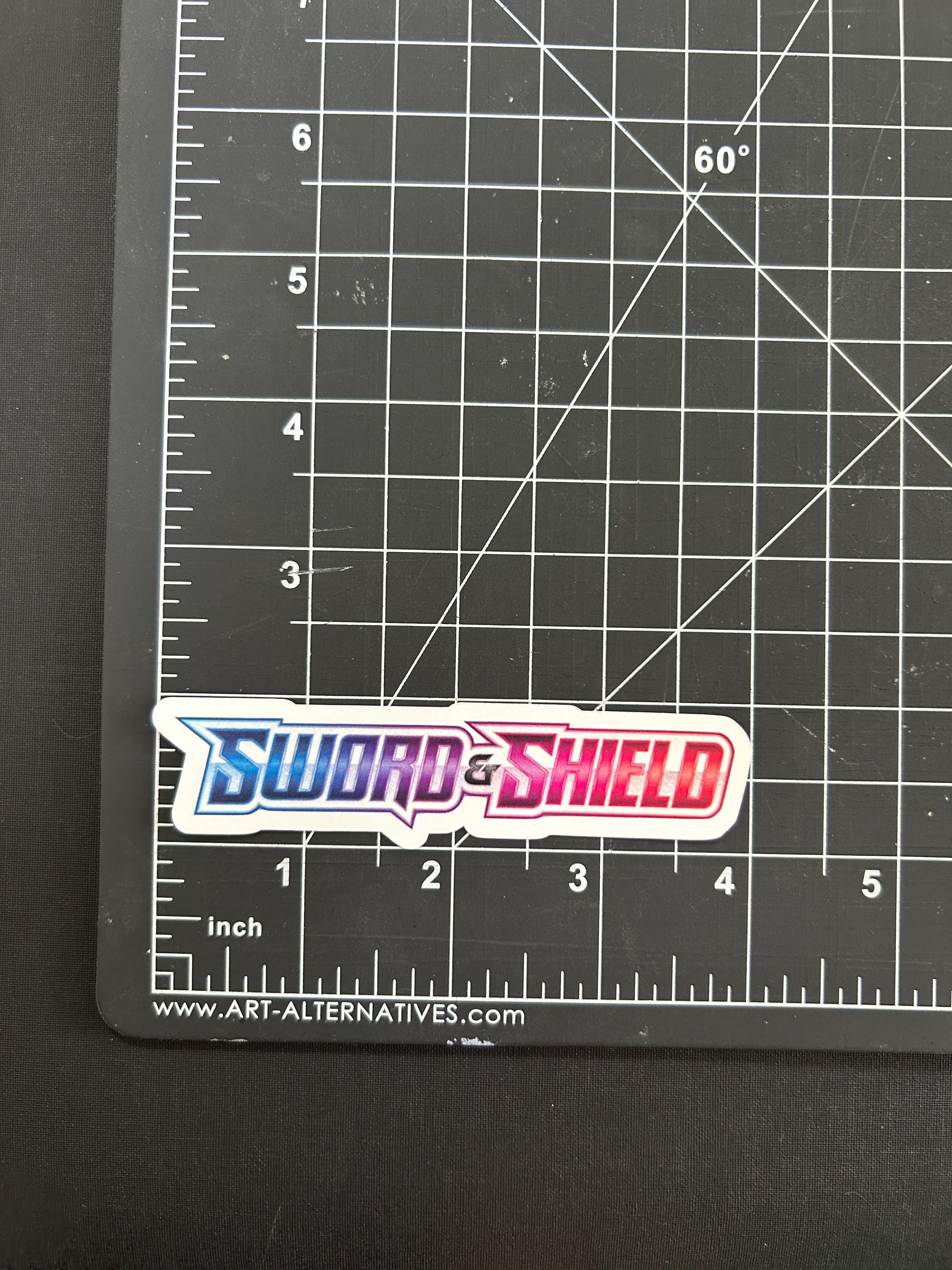 Pokemon Stickers/binder Labels Sword & Shield Set - Etsy