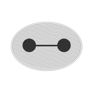 Baymax - Big Hero 6 Patch Design for Machine Embroidery